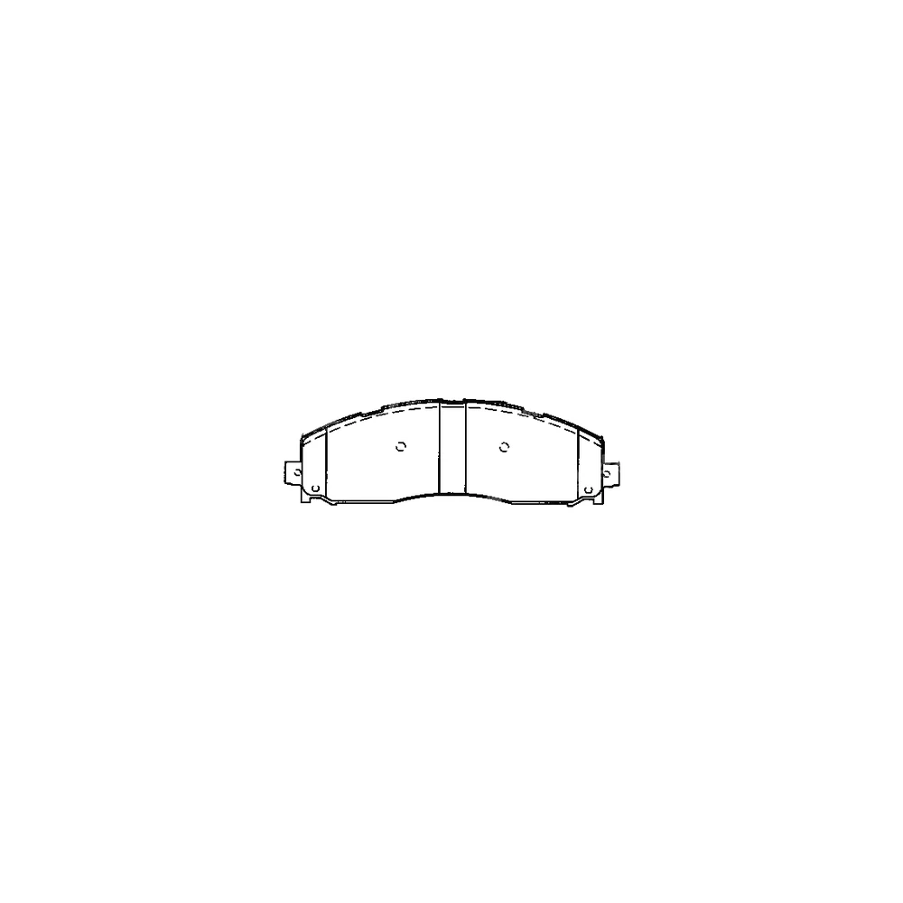 FORD DC3Z-2200-B Rear Axle Disc Brake Pad