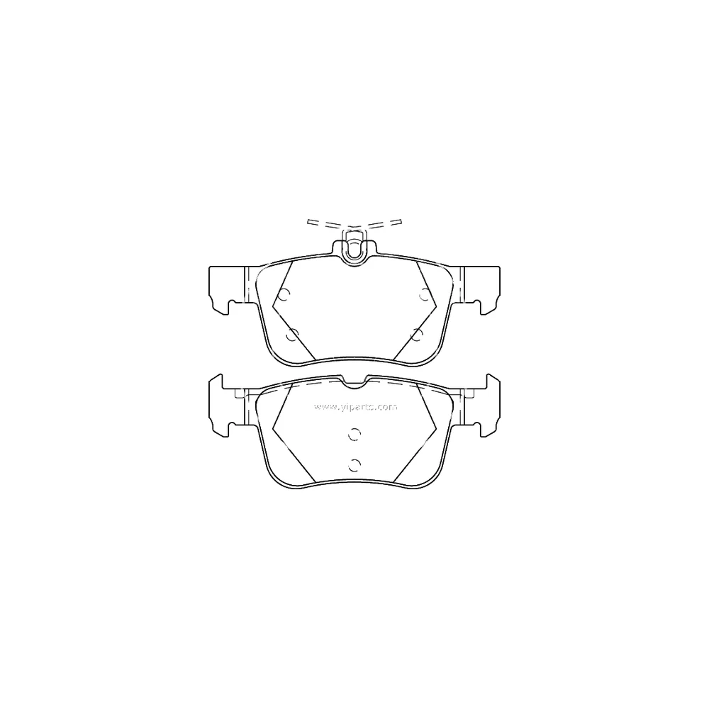 FORD LINCOLN FORD (CHANGAN) DG9Z-2200-A Rear Axle Disc Brake Pad