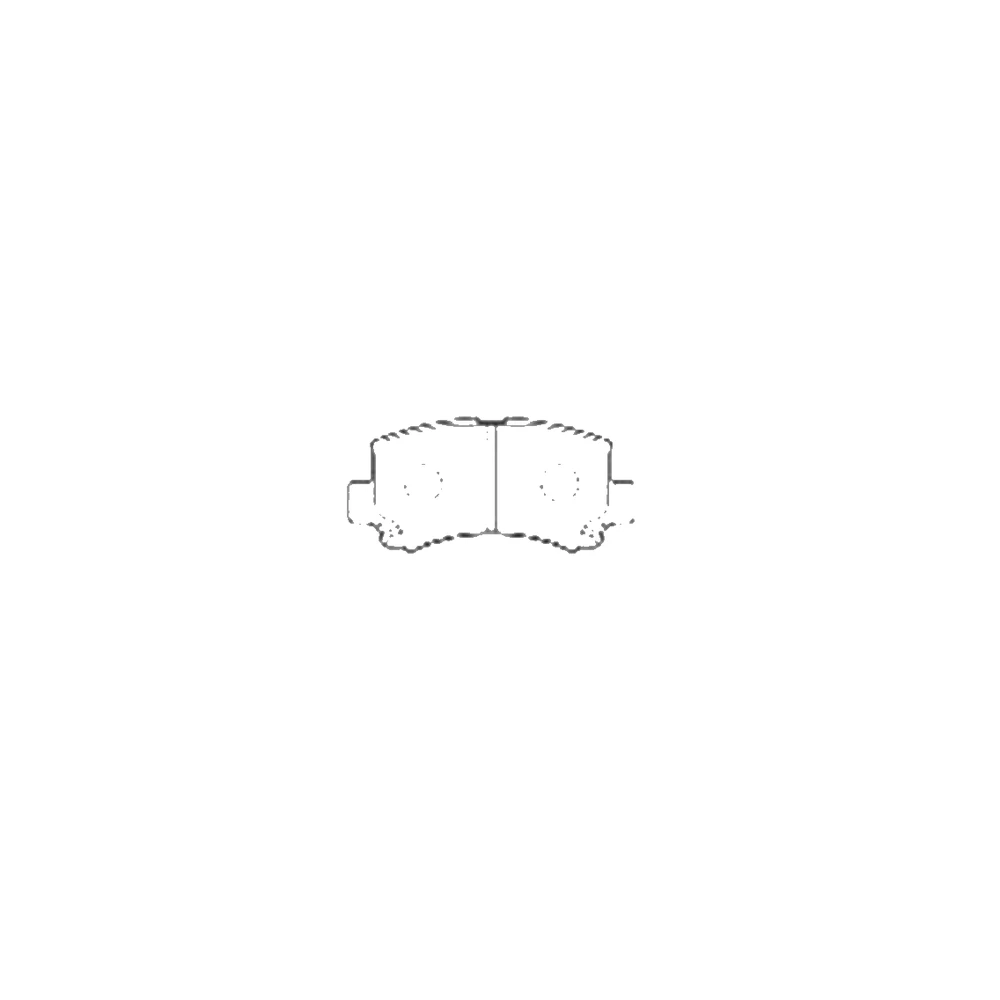 CHANGAN (CHANA) F1010371510 Rear Axle Disc Brake Pad
