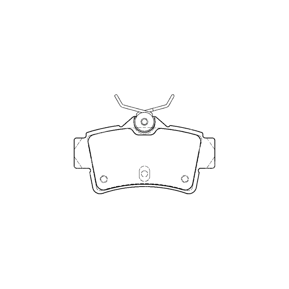FORD USA FORD F5ZZ-2200-B Rear Axle Disc Brake Pad