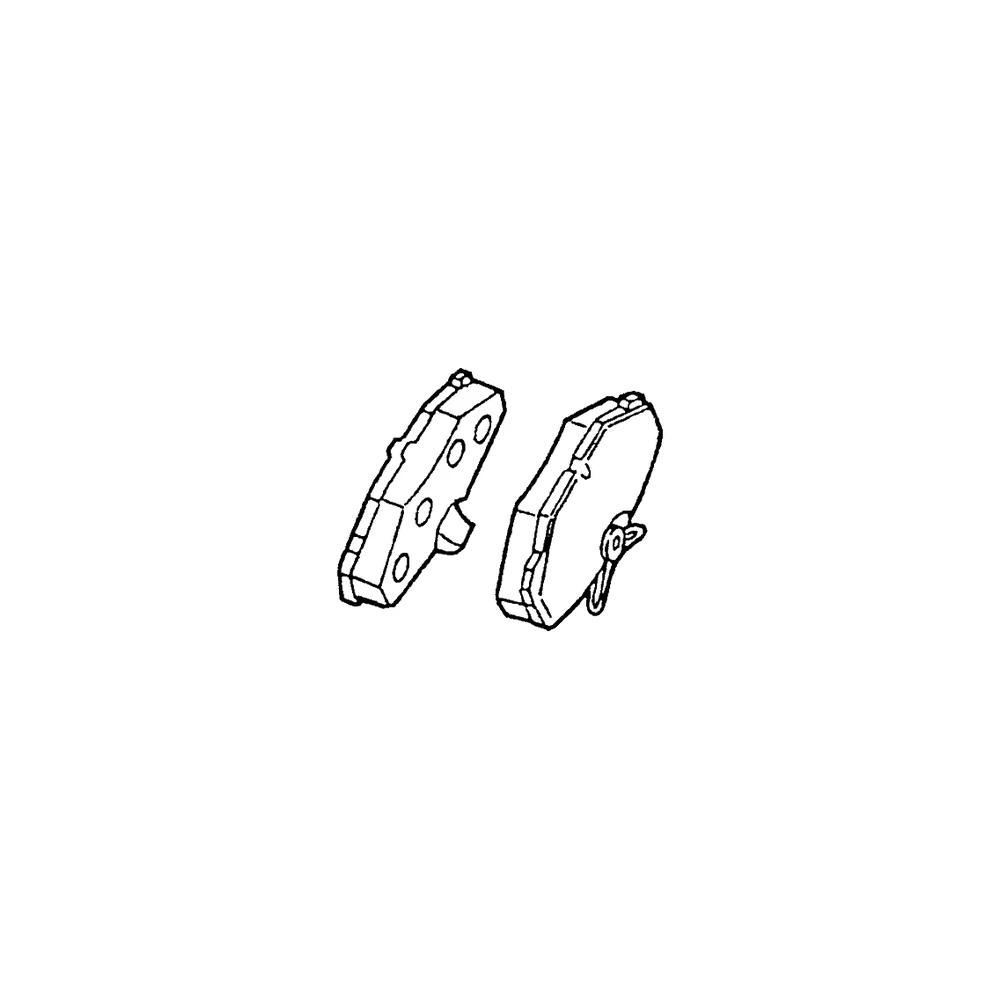 FORD FORD USA LINCOLN F8DZ-2200AA Rear Axle Disc Brake Pad