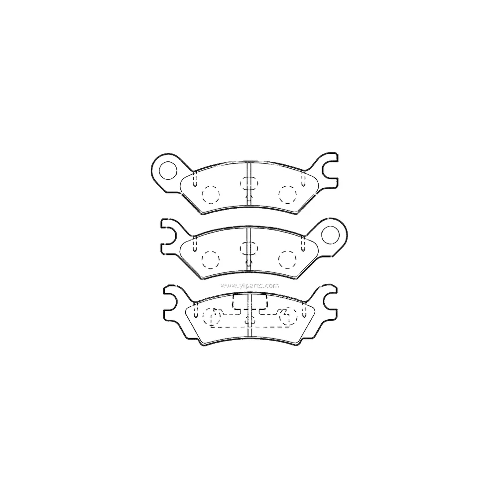 MAZDA GG16-49-280 A Rear Axle Disc Brake Pad