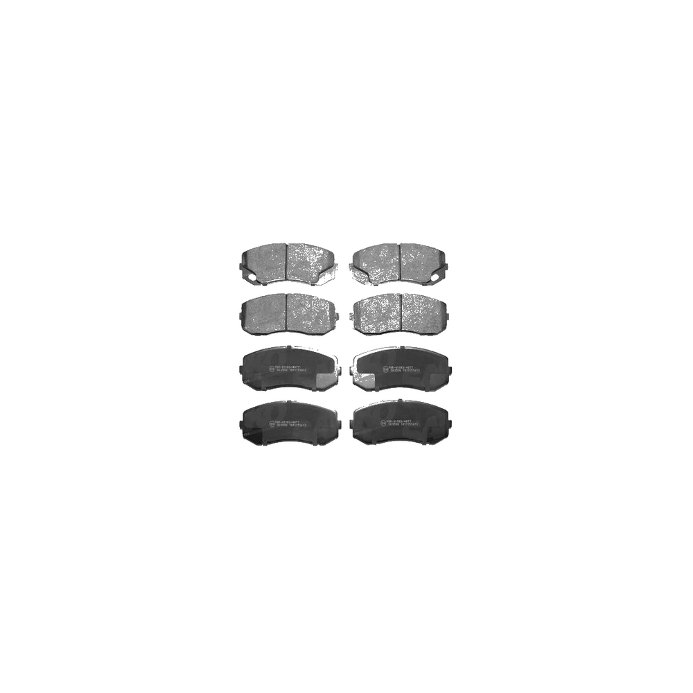 MITSUBISHI NISSAN MK449108 Front Axle Disc Brake Pad
