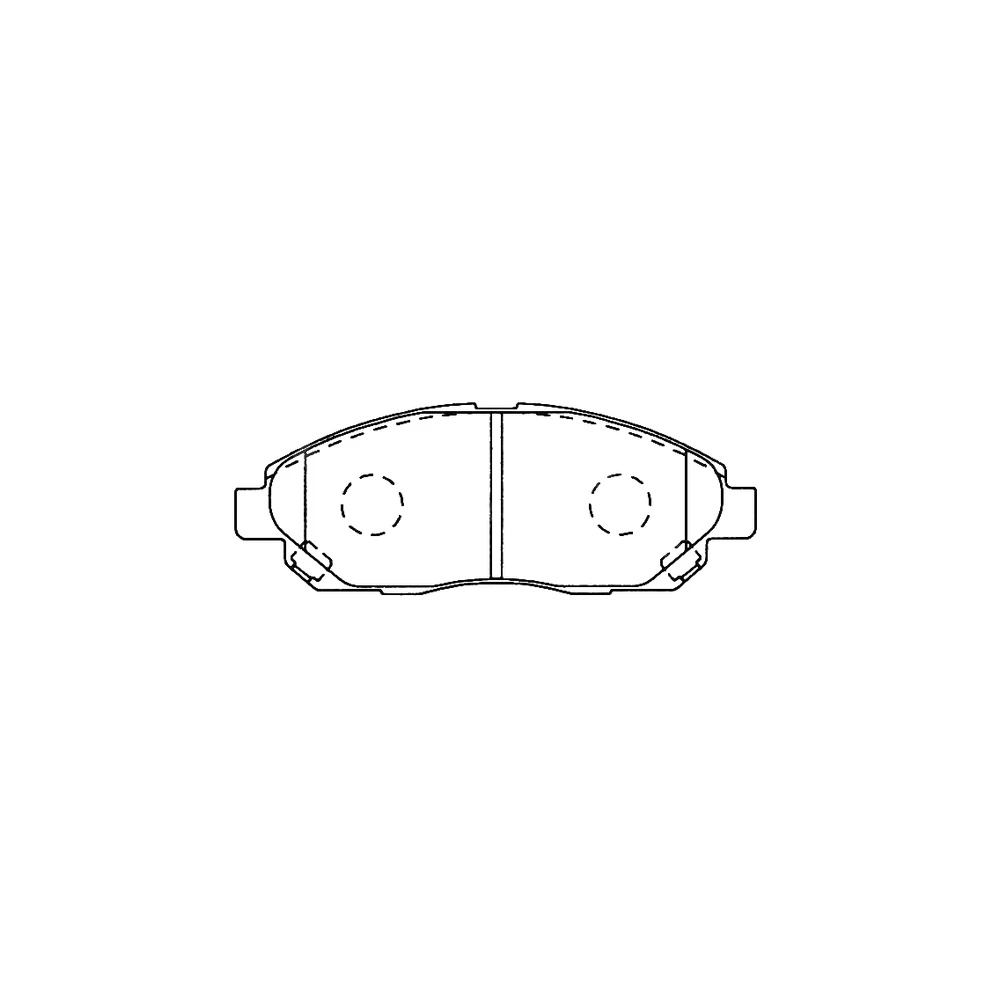 DONGNAN (SOUEAST) OTHERS MR407900 Front Axle Disc Brake Pad