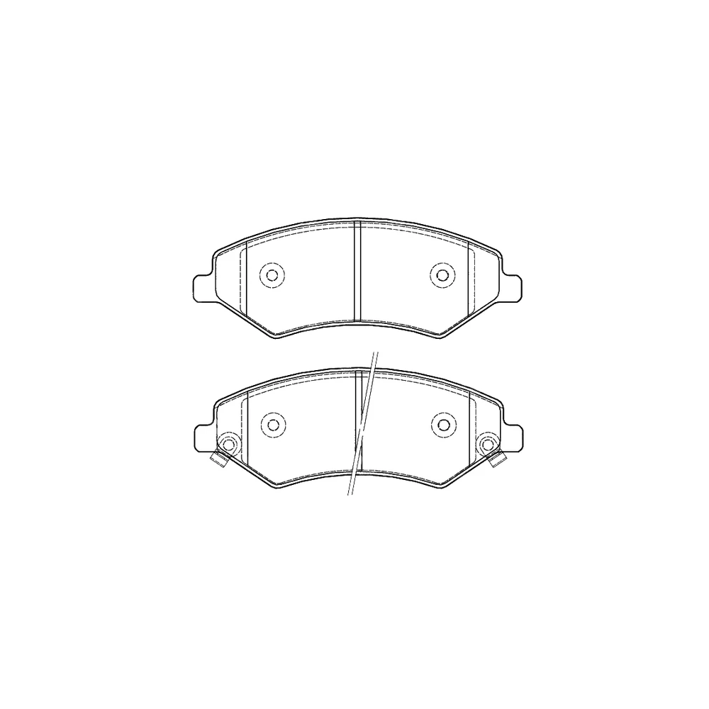 CHERY T21-3501080 Front Axle Disc Brake Pad